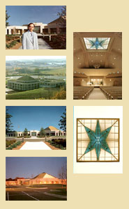 Set of six Temple of ECK postcards