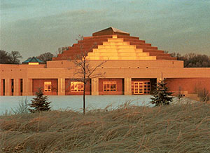 The Temple of ECK, at Dawn in Winter