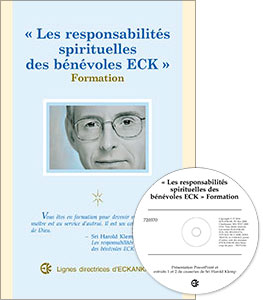 « Les responsabilités spirituelles des bénévoles ECK » Formation
